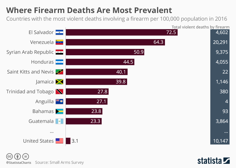 us-firearms-deaths-low-compared-to-rest-of-the-world-populist-wire